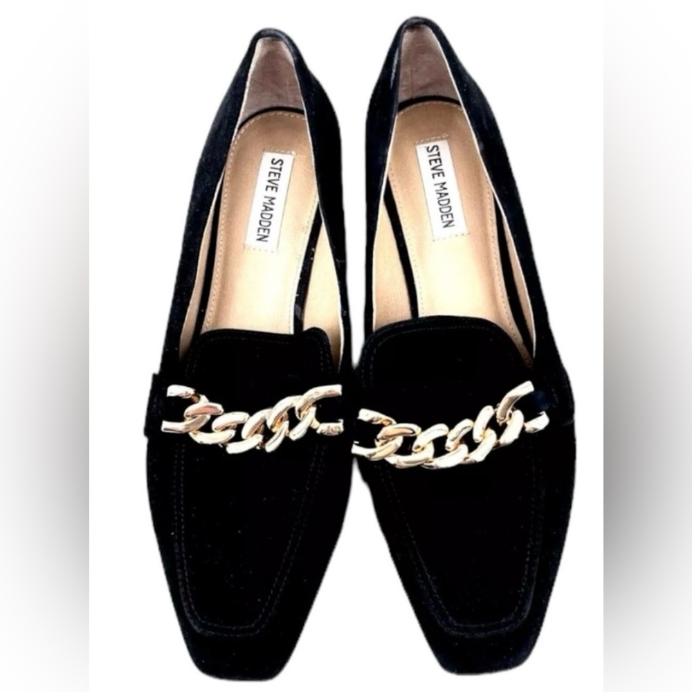 Women's Steve Madden Rilynn black loafers size 9.5